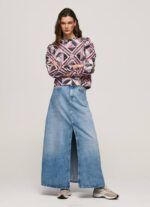 multi suéter con parches de algodón Pepe Jeans 06X4277 mujer - Imagen 4