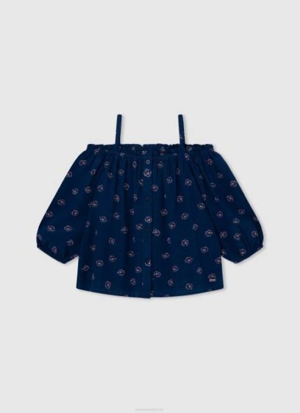 multi top siara con estampado floral Pepe Jeans 06X41422 chica