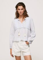 multi túnica de gasa de algodón Pepe Jeans 06X4349 mujer