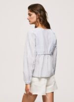 multi túnica de gasa de algodón Pepe Jeans 06X4349 mujer - Imagen 4