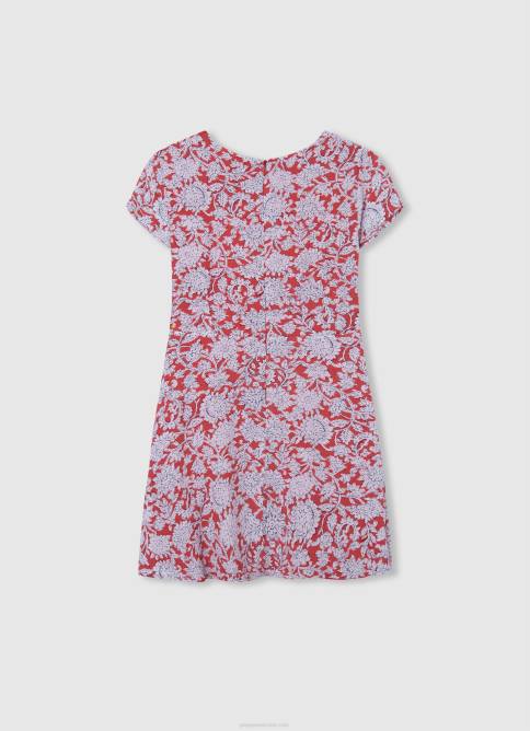 multi_vestido_con_estampado_floral_pepe_jeans_06x41379_chica.jpg multi vestido con estampado floral Pepe Jeans 06X41379 chica - Imagen 1