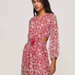 multi vestido con estampado floral Pepe Jeans 06X4144 mujer