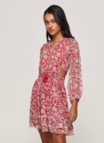 multi vestido con estampado floral Pepe Jeans 06X4144 mujer
