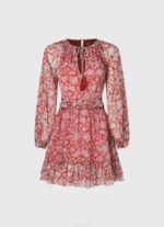 multi vestido con estampado floral Pepe Jeans 06X4144 mujer - Imagen 5