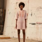 multi vestido con estampado floral Pepe Jeans 06X4181 mujer