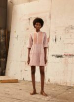 multi vestido con estampado floral Pepe Jeans 06X4181 mujer