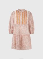 multi vestido con estampado floral Pepe Jeans 06X4181 mujer - Imagen 5
