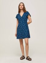 multi vestido con estampado floral Pepe Jeans 06X4193 mujer - Imagen 2
