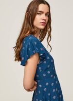 multi vestido con estampado floral Pepe Jeans 06X4193 mujer - Imagen 3