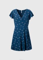 multi vestido con estampado floral Pepe Jeans 06X4193 mujer - Imagen 5