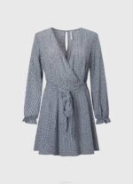 multi vestido con logo estampado Pepe Jeans 06X4160 mujer - Imagen 5