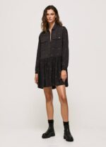 multi vestido corto con estampado de cachemira Pepe Jeans 06X4155 mujer