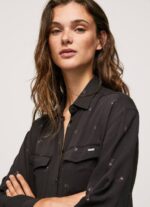multi vestido corto con estampado de cachemira Pepe Jeans 06X4155 mujer - Imagen 3