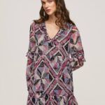 multi vestido corto de corte boxy Pepe Jeans 06X4179 mujer