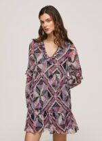multi vestido corto de corte boxy Pepe Jeans 06X4179 mujer