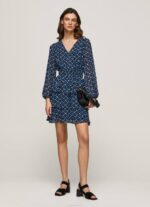 multi vestido corto eyra estampado Pepe Jeans 06X4198 mujer - Imagen 2