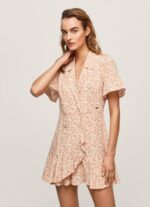 multi vestido cruzado floral Pepe Jeans 06X4213 mujer