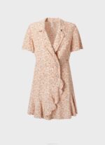 multi vestido cruzado floral Pepe Jeans 06X4213 mujer - Imagen 5