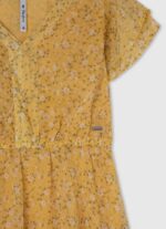multi vestido de gasa floral Pepe Jeans 06X41400 chica - Imagen 3