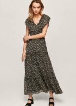 multi vestido de gasa floral Pepe Jeans 06X4214 mujer - Imagen 2