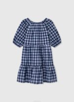 multi vestido estampado a cuadros Pepe Jeans 06X41372 chica - Imagen 2