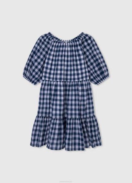 multi vestido estampado a cuadros Pepe Jeans 06X41372 chica