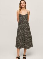 multi vestido fluido floral Pey Pepe Jeans 06X4223 mujer - Imagen 2