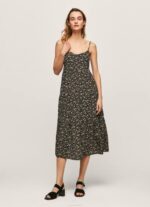 multi vestido fluido floral Pey Pepe Jeans 06X4223 mujer
