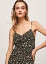 multi vestido fluido floral Pey Pepe Jeans 06X4223 mujer - Imagen 3