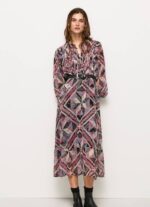 multi vestido midi con detalles paisley Pepe Jeans 06X4180 mujer - Imagen 2