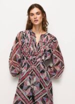 multi vestido midi con detalles paisley Pepe Jeans 06X4180 mujer - Imagen 3