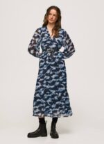 multi vestido midi con estampado blita Pepe Jeans 06X4194 mujer