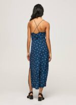 multi vestido Pala de satén floral Pepe Jeans 06X4161 mujer - Imagen 4
