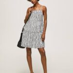 multi vestido prixton ornamental Pepe Jeans 06X4159 mujer