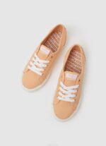 naranja claro zapatillas brady basicas Pepe Jeans 06X4630 mujer - Imagen 2
