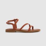 naranja óxido sandalias planas de ante hayes folk Pepe Jeans 06X4667 mujer