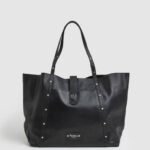 negro bolsa de cuero Pepe Jeans 06X4747 mujer