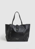 negro bolsa de cuero Pepe Jeans 06X4747 mujer