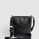 negro bolso bombonera con doble asa Pepe Jeans 06X4732 mujer