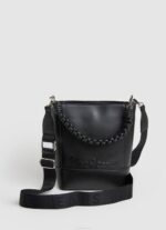negro bolso bombonera con doble asa Pepe Jeans 06X4732 mujer