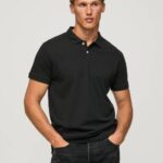 negro camiseta con logo Pepe Jeans 06X41086 hombres
