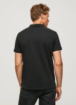 negro camiseta con logo Pepe Jeans 06X41086 hombres - Imagen 4