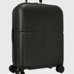 negro carrito abdominales 55cm. resaltar maleta dura Pepe Jeans 06X4758 mujer