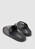 negro chanclas de playa con juego deslizante Pepe Jeans 06X4692 mujer - Imagen 4