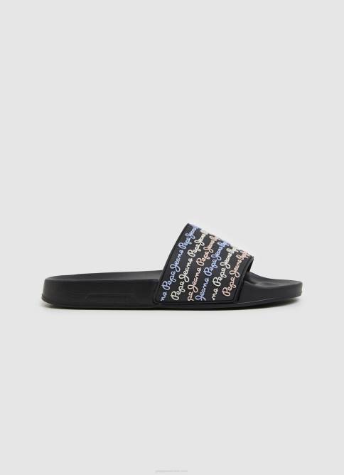 negro_chanclas_de_playa_con_juego_deslizante_pepe_jeans_06x4692_mujer.jpg negro chanclas de playa con juego deslizante Pepe Jeans 06X4692 mujer - Imagen 1