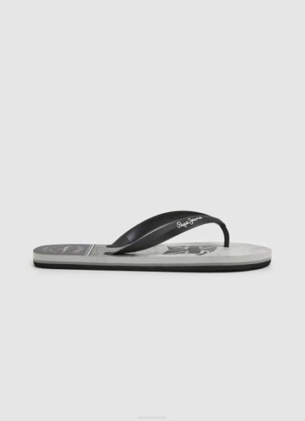 negro chanclas de playa de mar de ballenas Pepe Jeans 06X41262 hombres
