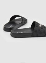 negro chanclas de playa slider lisas Pepe Jeans 06X4690 mujer - Imagen 4