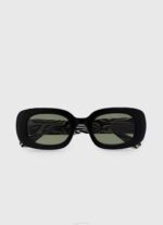 negro gafas de sol rectangulares Pepe Jeans 06X4767 mujer - Imagen 2