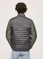 negro lavado chaqueta acolchada Pepe Jeans 06X4837 hombres - Imagen 4