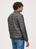 negro lavado chaqueta acolchada Pepe Jeans 06X4839 hombres - Imagen 4